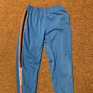 Blue H&M Joggers with France sideband